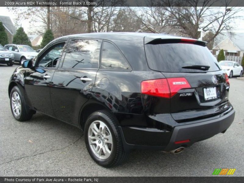 Formal Black / Ebony 2009 Acura MDX Technology