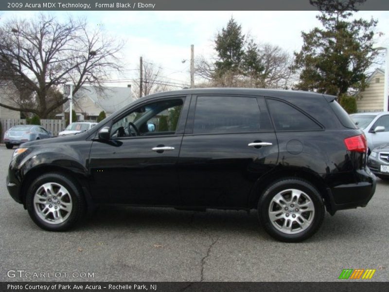 Formal Black / Ebony 2009 Acura MDX Technology