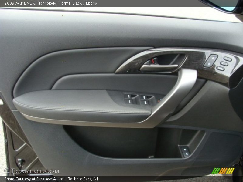 Formal Black / Ebony 2009 Acura MDX Technology