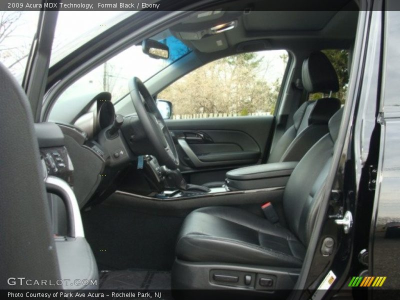 Formal Black / Ebony 2009 Acura MDX Technology