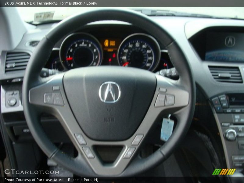 Formal Black / Ebony 2009 Acura MDX Technology