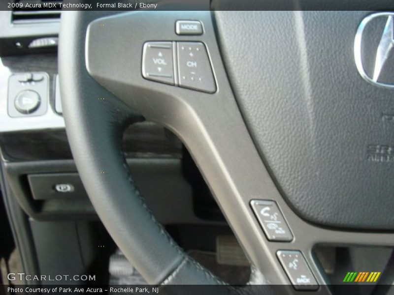 Formal Black / Ebony 2009 Acura MDX Technology