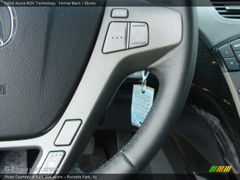 Formal Black / Ebony 2009 Acura MDX Technology