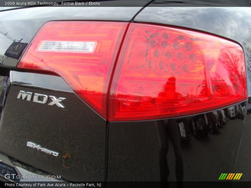 Formal Black / Ebony 2009 Acura MDX Technology