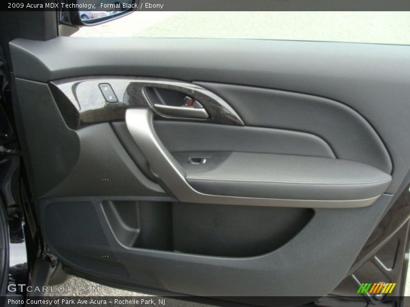 Formal Black / Ebony 2009 Acura MDX Technology