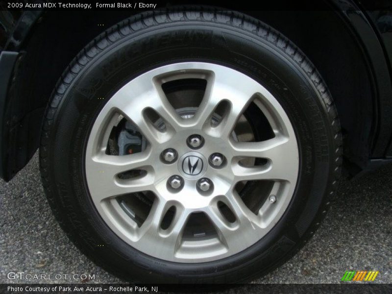 Formal Black / Ebony 2009 Acura MDX Technology