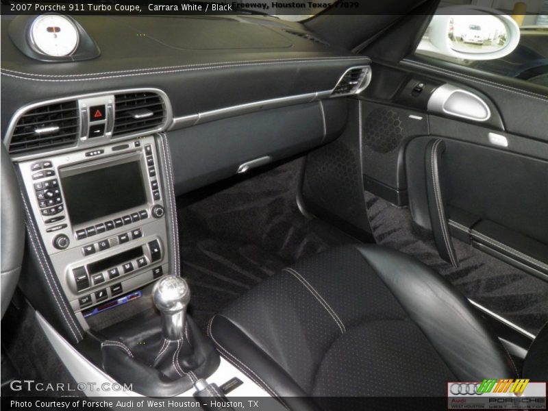 Carrara White / Black 2007 Porsche 911 Turbo Coupe