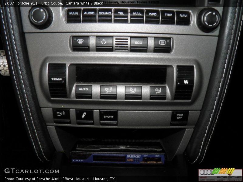Carrara White / Black 2007 Porsche 911 Turbo Coupe