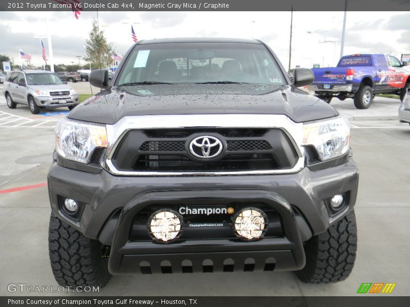 Magnetic Gray Mica / Graphite 2012 Toyota Tacoma V6 Double Cab 4x4