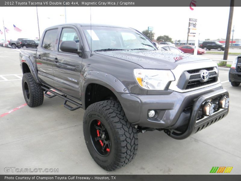 Magnetic Gray Mica / Graphite 2012 Toyota Tacoma V6 Double Cab 4x4