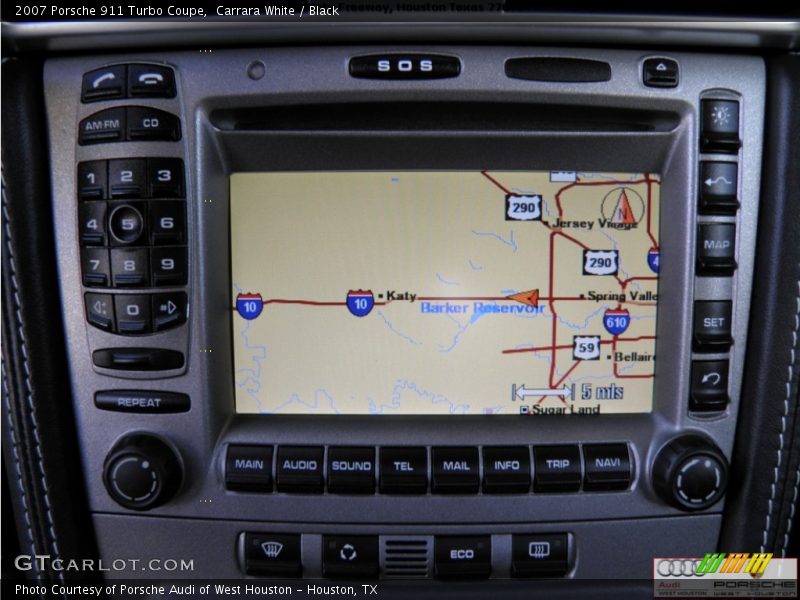 Carrara White / Black 2007 Porsche 911 Turbo Coupe