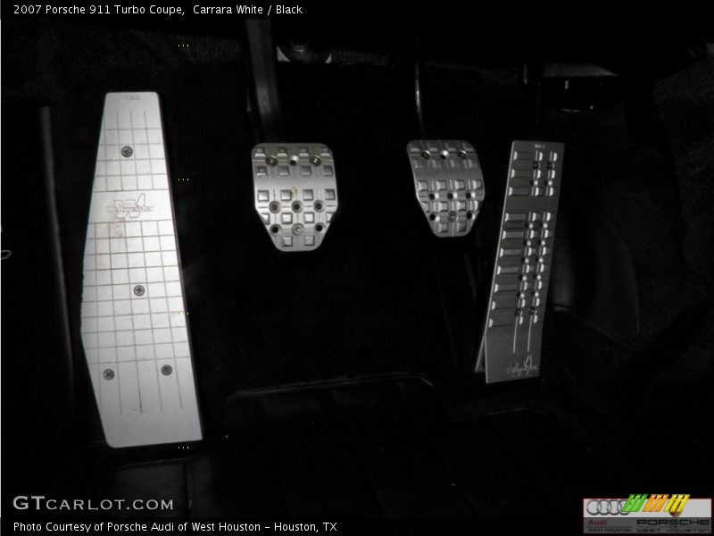 Carrara White / Black 2007 Porsche 911 Turbo Coupe