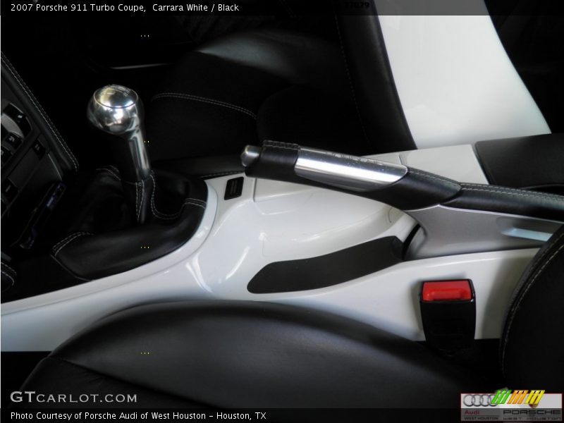Carrara White / Black 2007 Porsche 911 Turbo Coupe