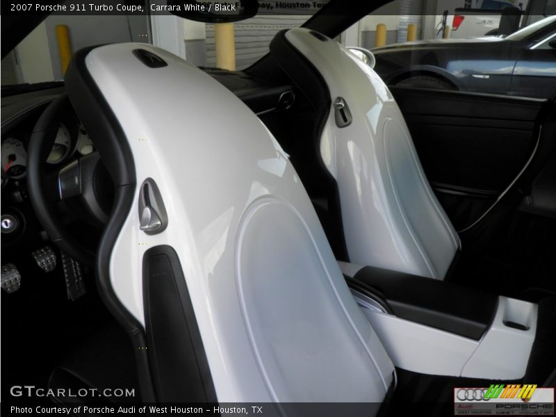 Carrara White / Black 2007 Porsche 911 Turbo Coupe