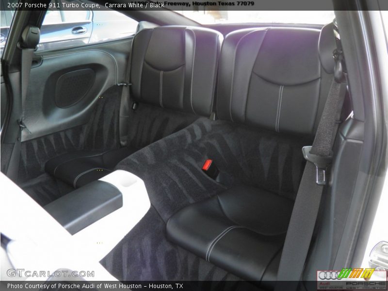 Carrara White / Black 2007 Porsche 911 Turbo Coupe