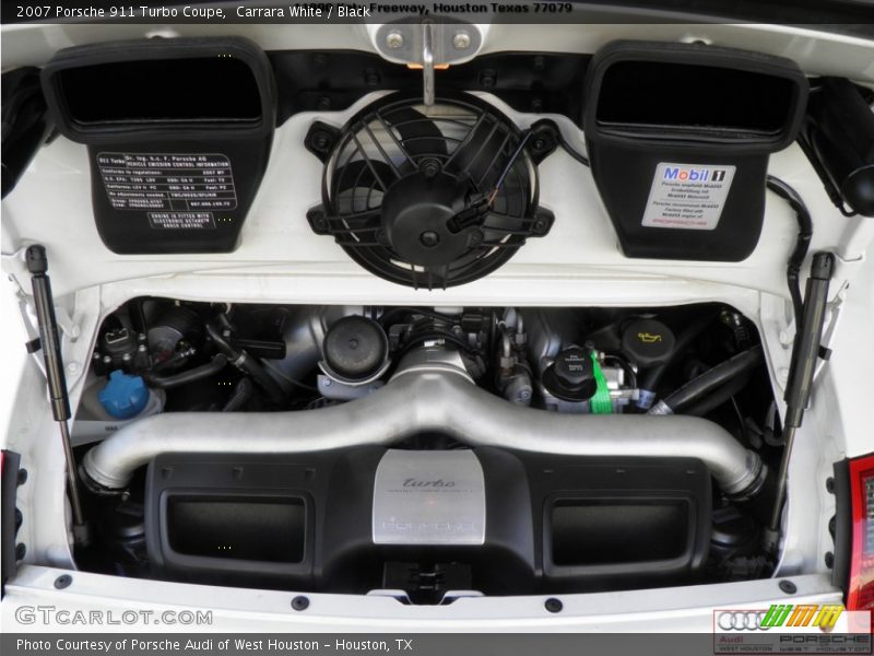 Carrara White / Black 2007 Porsche 911 Turbo Coupe