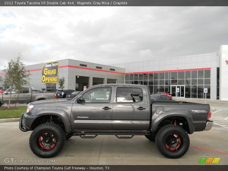 Magnetic Gray Mica / Graphite 2012 Toyota Tacoma V6 Double Cab 4x4