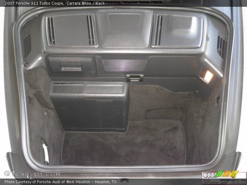 Carrara White / Black 2007 Porsche 911 Turbo Coupe