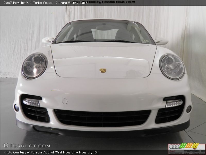 Carrara White / Black 2007 Porsche 911 Turbo Coupe