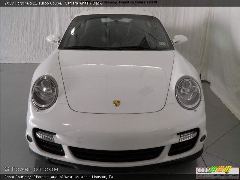 Carrara White / Black 2007 Porsche 911 Turbo Coupe