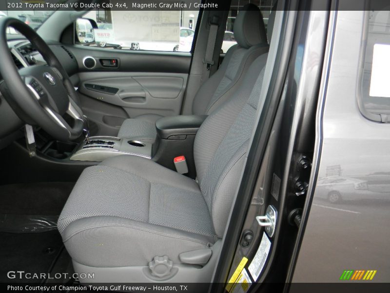 Magnetic Gray Mica / Graphite 2012 Toyota Tacoma V6 Double Cab 4x4