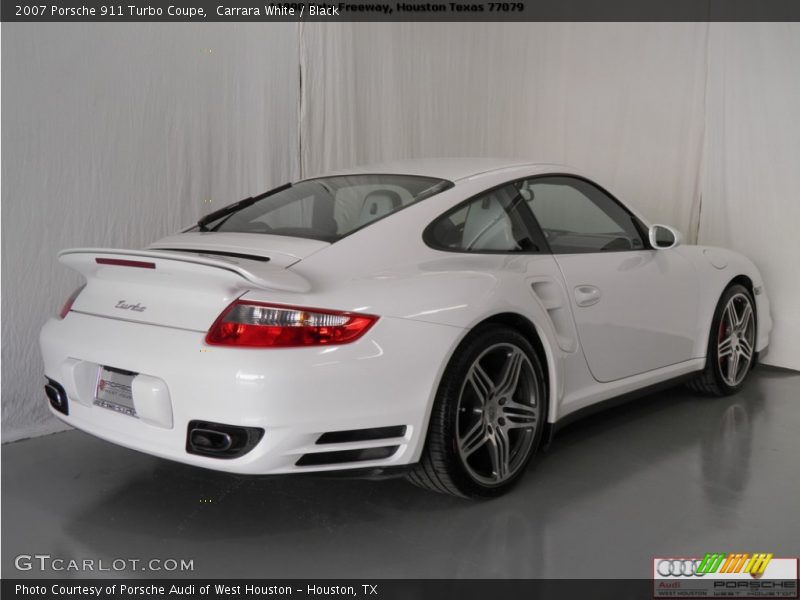 Carrara White / Black 2007 Porsche 911 Turbo Coupe