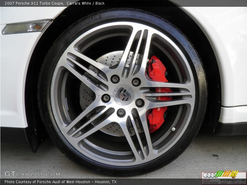 Carrara White / Black 2007 Porsche 911 Turbo Coupe