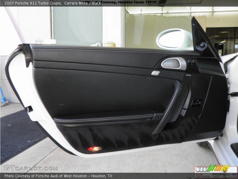 Carrara White / Black 2007 Porsche 911 Turbo Coupe