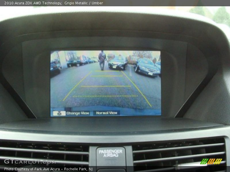 Grigio Metallic / Umber 2010 Acura ZDX AWD Technology