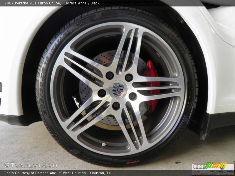 Carrara White / Black 2007 Porsche 911 Turbo Coupe