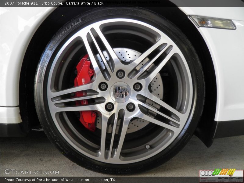 Carrara White / Black 2007 Porsche 911 Turbo Coupe