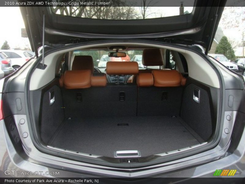 Grigio Metallic / Umber 2010 Acura ZDX AWD Technology