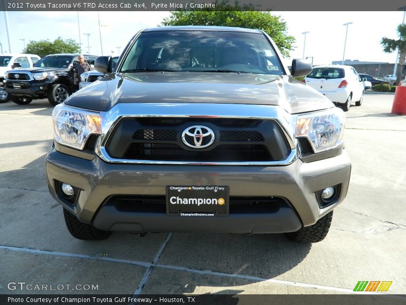 Pyrite Mica / Graphite 2012 Toyota Tacoma V6 TRD Access Cab 4x4