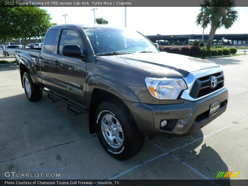 Pyrite Mica / Graphite 2012 Toyota Tacoma V6 TRD Access Cab 4x4