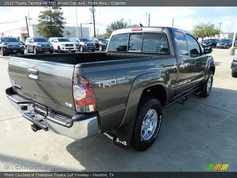 Pyrite Mica / Graphite 2012 Toyota Tacoma V6 TRD Access Cab 4x4
