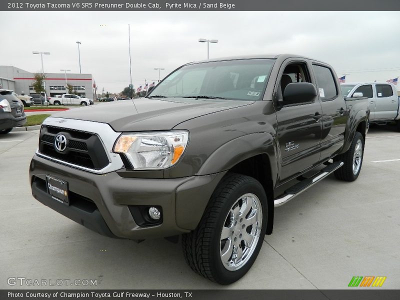 Pyrite Mica / Sand Beige 2012 Toyota Tacoma V6 SR5 Prerunner Double Cab