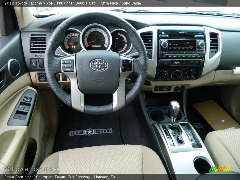 Pyrite Mica / Sand Beige 2012 Toyota Tacoma V6 SR5 Prerunner Double Cab