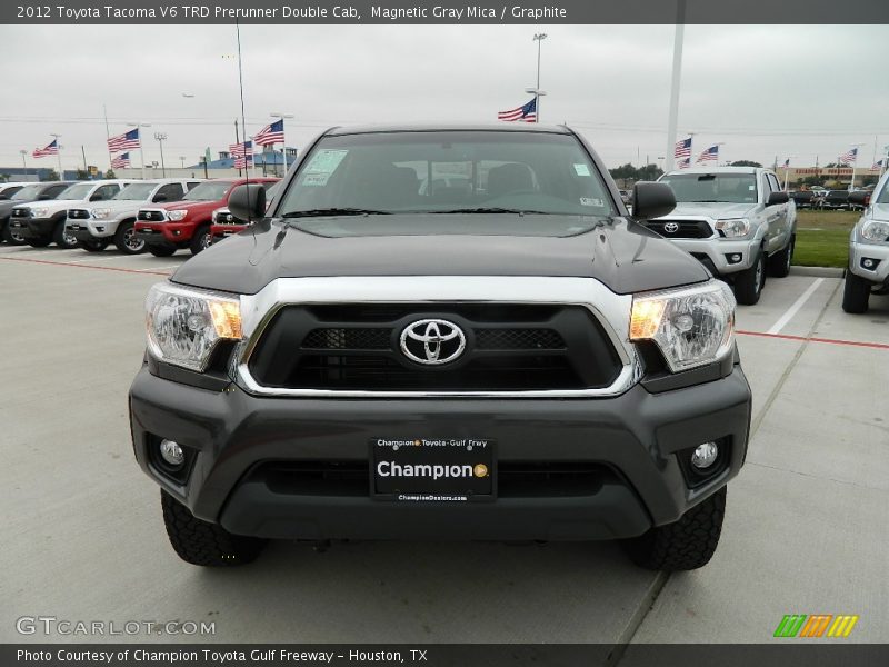 Magnetic Gray Mica / Graphite 2012 Toyota Tacoma V6 TRD Prerunner Double Cab