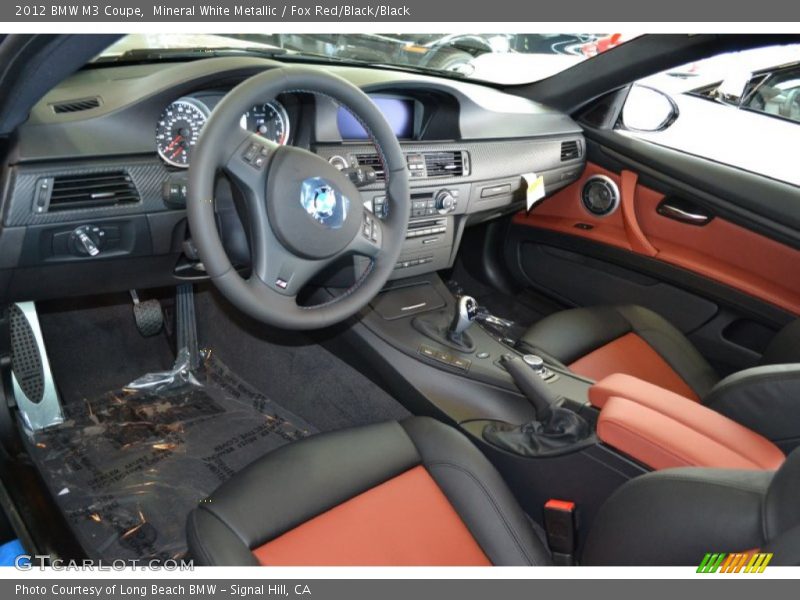 Fox Red/Black/Black Interior - 2012 M3 Coupe 