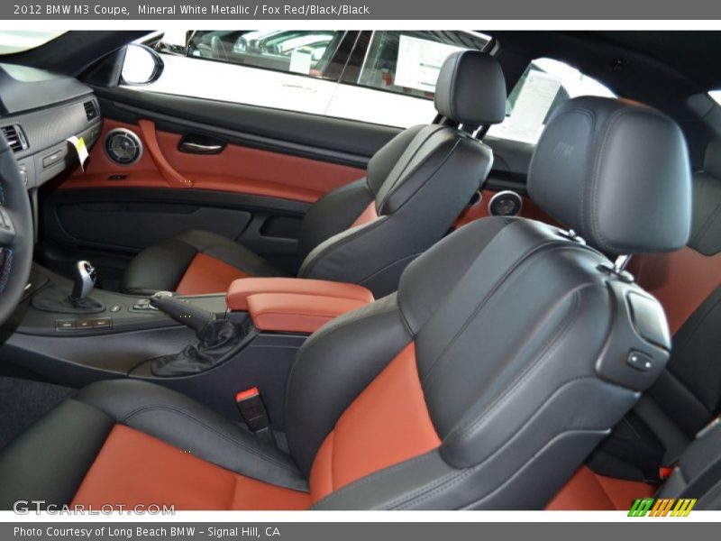  2012 M3 Coupe Fox Red/Black/Black Interior