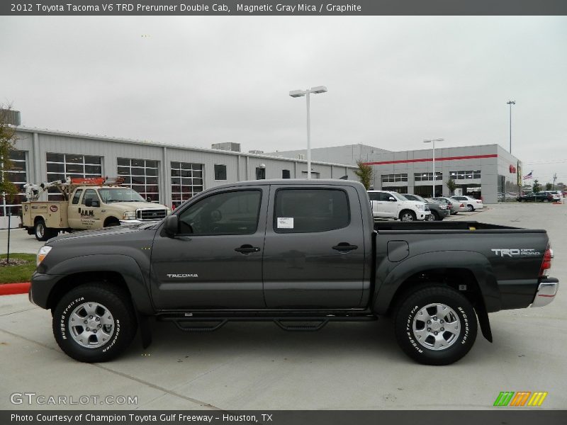 Magnetic Gray Mica / Graphite 2012 Toyota Tacoma V6 TRD Prerunner Double Cab