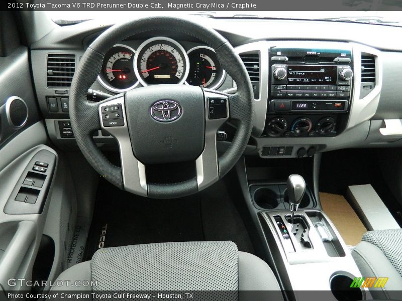 Magnetic Gray Mica / Graphite 2012 Toyota Tacoma V6 TRD Prerunner Double Cab