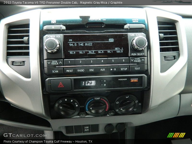 Magnetic Gray Mica / Graphite 2012 Toyota Tacoma V6 TRD Prerunner Double Cab