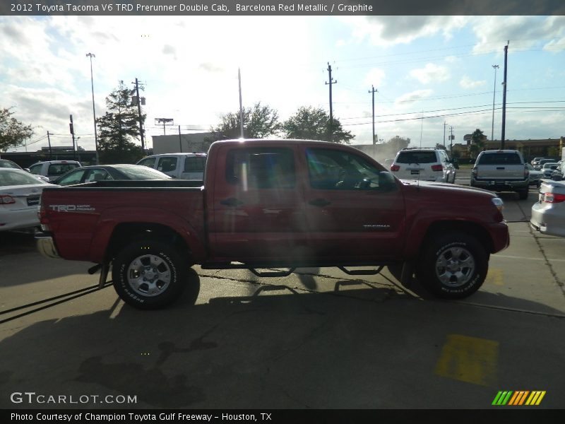 Barcelona Red Metallic / Graphite 2012 Toyota Tacoma V6 TRD Prerunner Double Cab