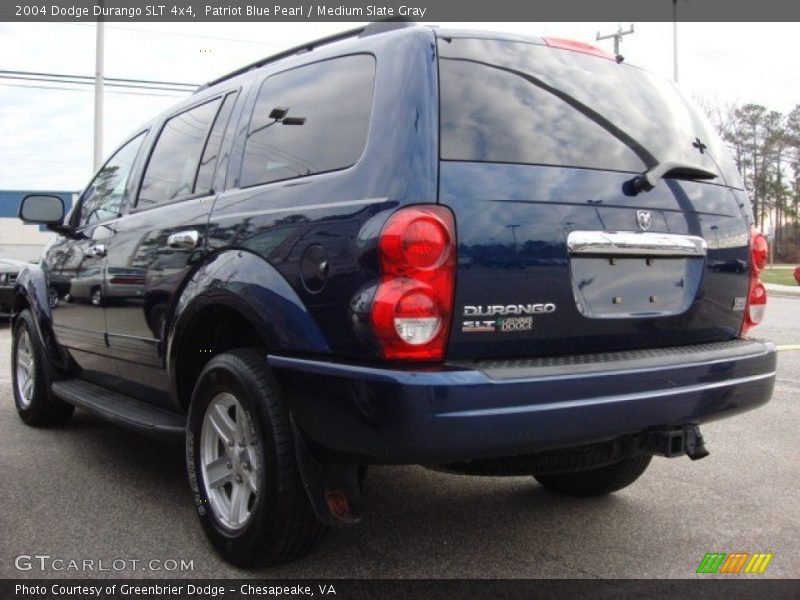 Patriot Blue Pearl / Medium Slate Gray 2004 Dodge Durango SLT 4x4