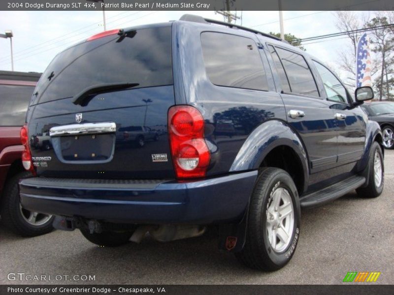 Patriot Blue Pearl / Medium Slate Gray 2004 Dodge Durango SLT 4x4