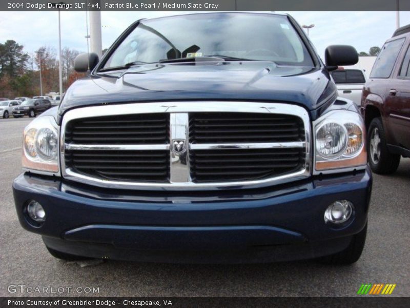 Patriot Blue Pearl / Medium Slate Gray 2004 Dodge Durango SLT 4x4