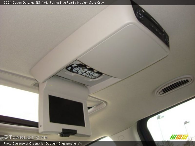 Patriot Blue Pearl / Medium Slate Gray 2004 Dodge Durango SLT 4x4