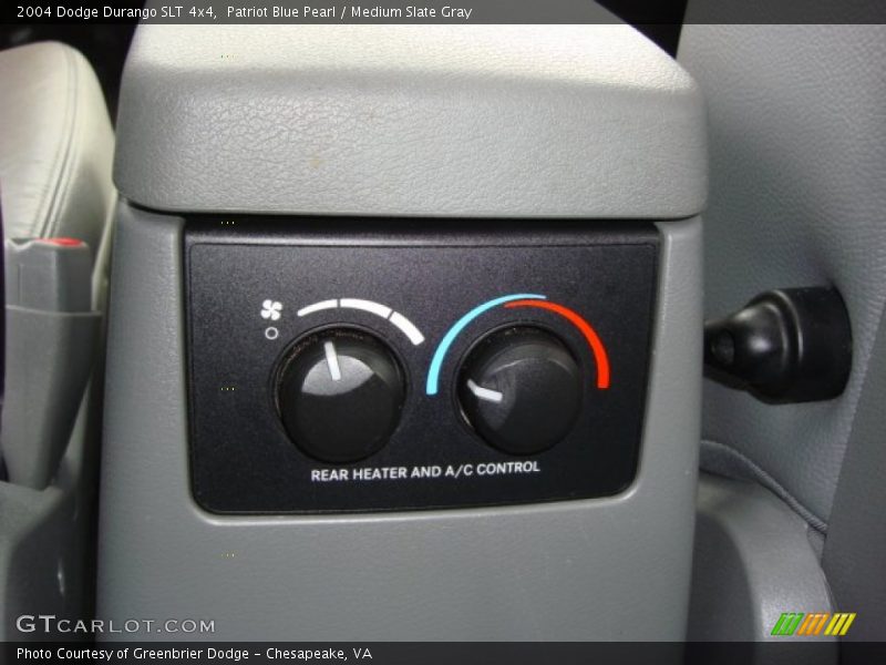 Patriot Blue Pearl / Medium Slate Gray 2004 Dodge Durango SLT 4x4