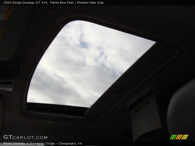 Patriot Blue Pearl / Medium Slate Gray 2004 Dodge Durango SLT 4x4